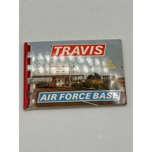 Vintage Travis Air Force Base Color Flip book Michaels Roberts Color Production